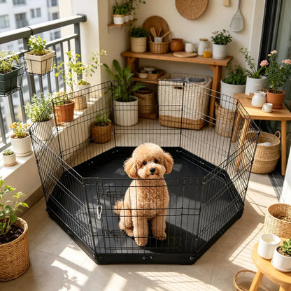 Dog House with Easy to Clean and Space-Saving for Outdoor - view 2