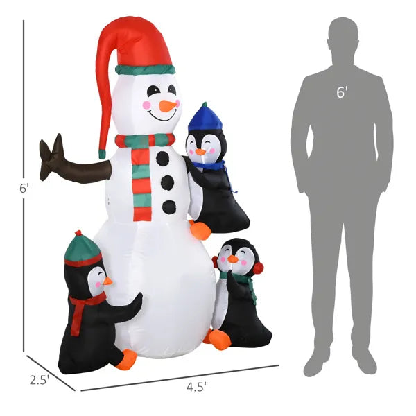 Christmas Snowman - view 4