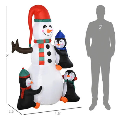 Christmas Snowman - view 4