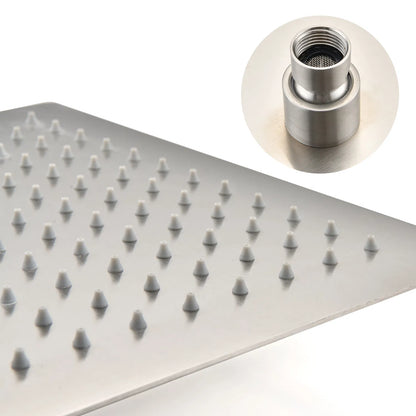 Ceiling Mounted Shower System Combo Set with Handheld and 16" Shower head - view 6