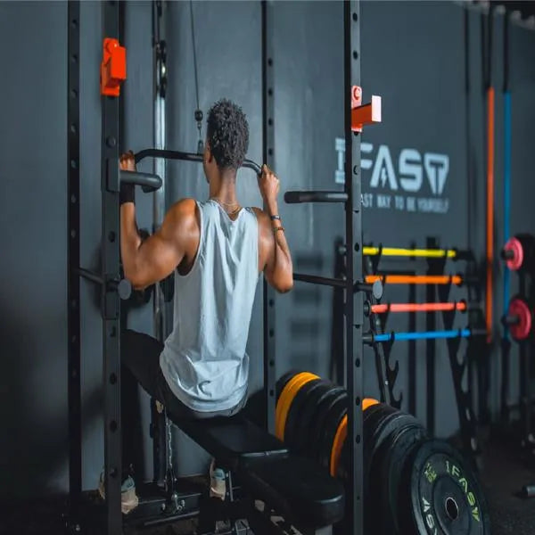 Home Gym sets Multi-functional Power Cage,Home Adjustable Pullup Squat Rack 1000Lbs Capacity Comprehensive Fitness - view 5