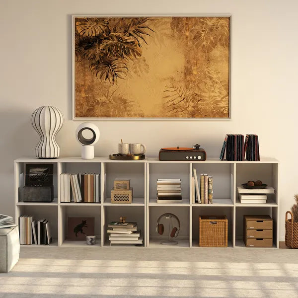 Cube Storage Organizer - Open Cube Bookshelf With Removable Back Panels, Display Storage Bookcase For Living Room - view 6