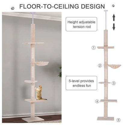 Wooden Cat House/Cat Trees / Cat Climbing Tower - view 4