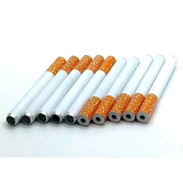 10 Pack 3' One Hitter Pipe Aluminum Bat Tobacco Smoking Dugout Accessories - USA - view 5