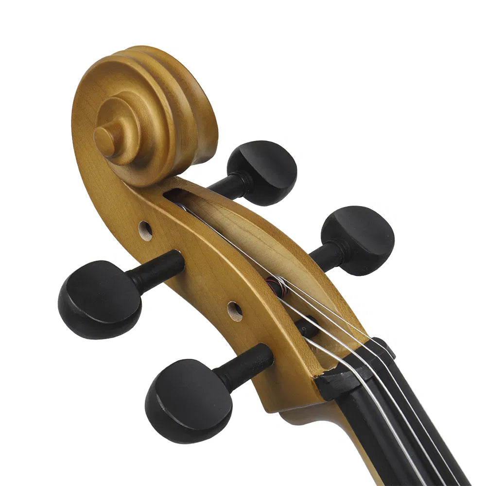 4/4 Acoustic Cello Case Bow Rosin Wood Color (Old code:86308904) - view 3
