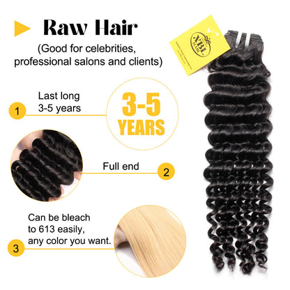 11A Good Quality Human Hair Bundles 12-30 Inch Raw Hair Extensions - view 3
