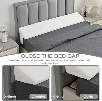 Air Layer Fabric Gap Pillow Diamond-shaped Pocket137x24.5x15cm - view 10