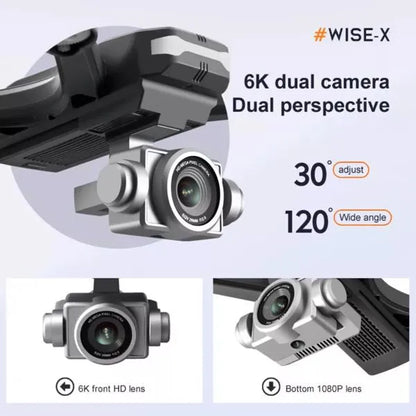 3 Battery V14 Professional Drone 6K HD Dual Camera Wifi FPV Portable RC Quadcopter, Drones Suitable For Adults-beginners - view 6