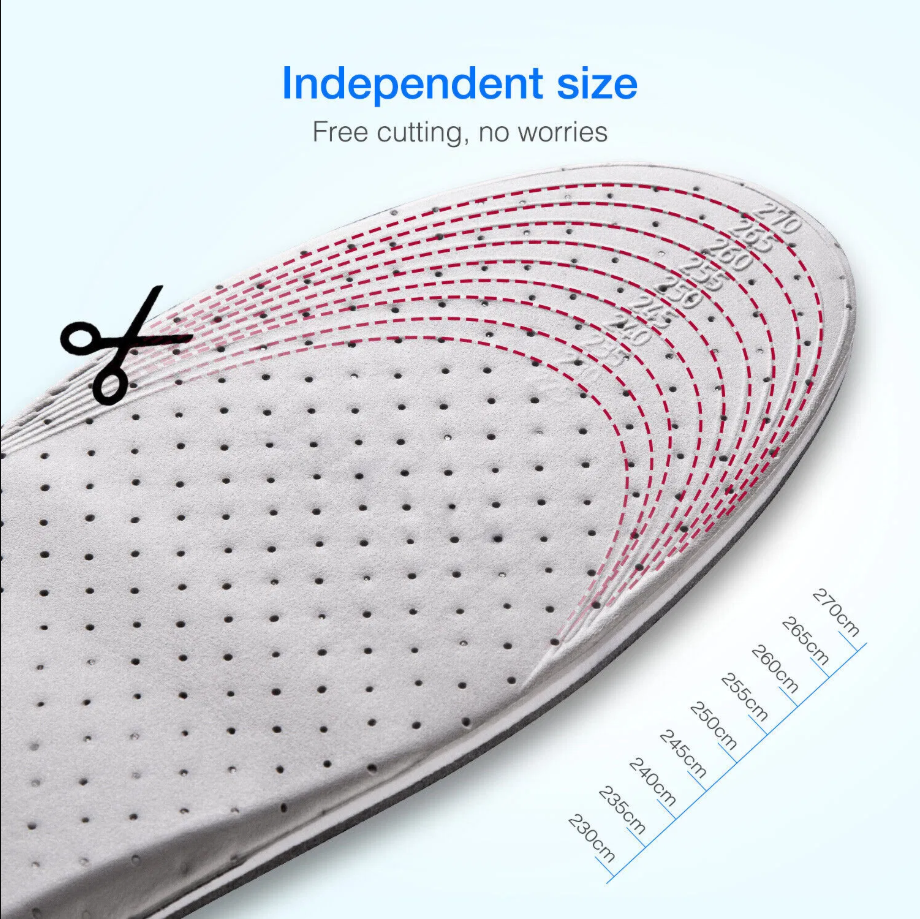 Men Women Invisible Height Increase Insoles Heel Lift Taller Shoe Inserts Pad US - view 5