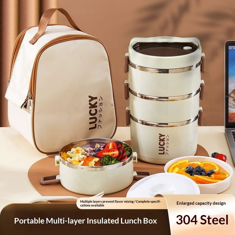Stainless Steel Bento Box Compartmentalized Lunch Box