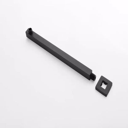Shower Arm With Flange, 1/2 NPT Tapered Threads, Rain Shower Head Arm, Wall Mount Shower Extension Arm - view 4