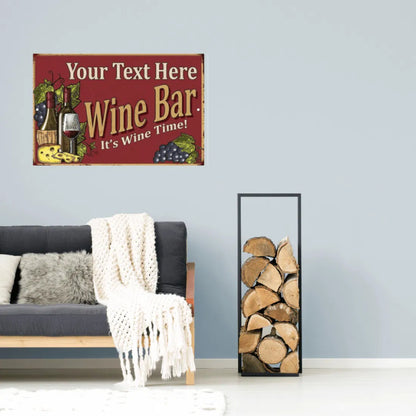 Personalized Vintage Metal Garden Sign Custom 8x12 Inch Outdoor Wall Decor No Battery Included - view 2