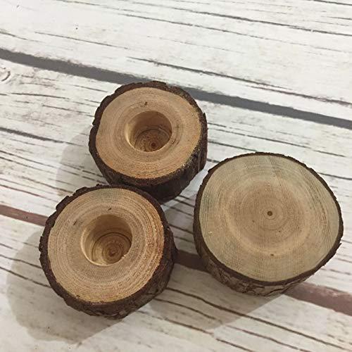 Wooden Wedding Candle Holders - view 7