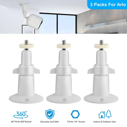 3 Packs Security Camera Wall Mount For Arlo 360 Degree - view 4