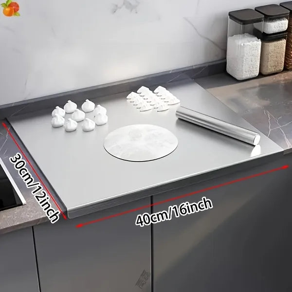 XXL 304 Stainless Steel Cutting Board Anti-Slip & Mildew-Proof No More Moldy Wooden Boards - Heavy-Duty & Food-Safe - view 6