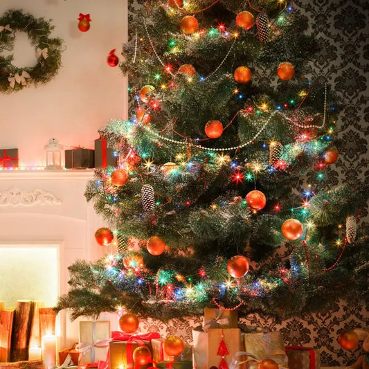 330FT LED String Lights Outdoor Christmas Decoration Lights With Remote IP44 Waterproof 8 Lighting Modes 8 Brightness