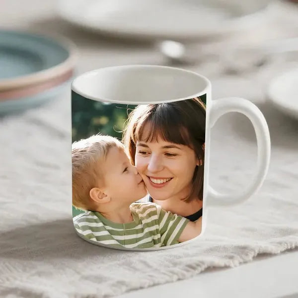 Custom Mug 11oz Christmas Photo Gift - Must Upload The Image - view 7