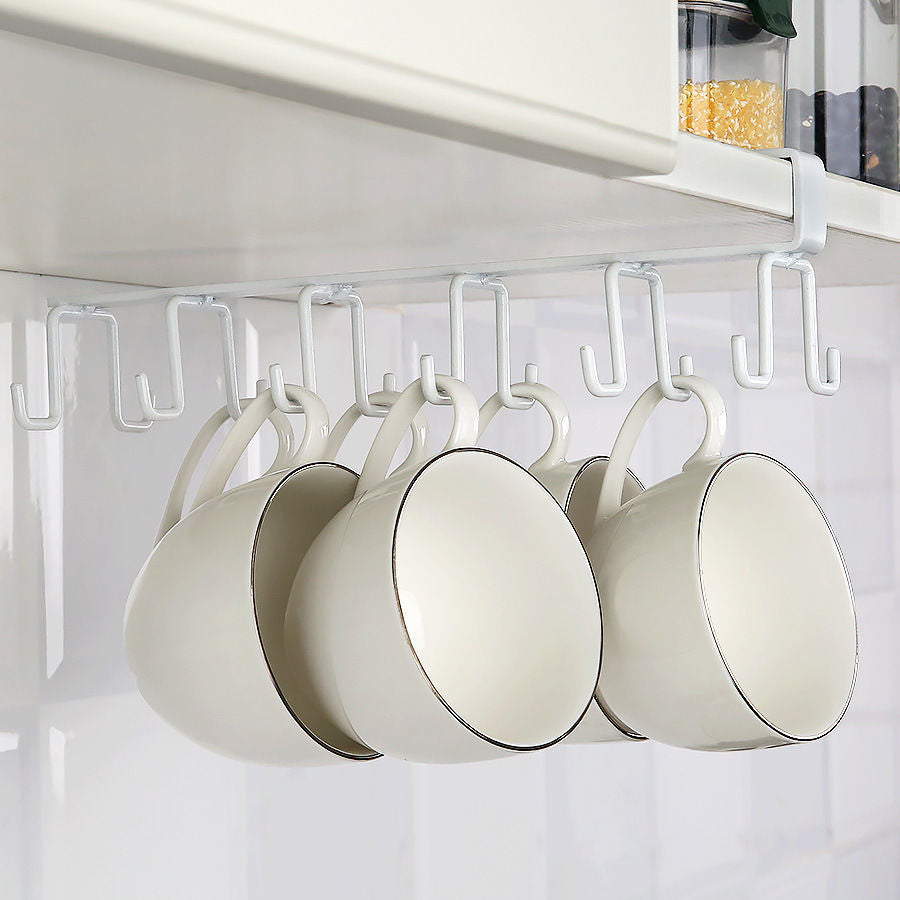 Mug Cup Hanger Bathroom Kitchen Organizer Hanging Rack Holder - view 5