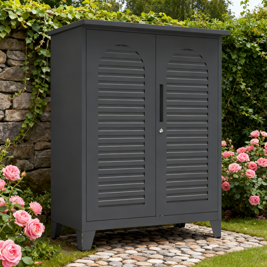47'' Tall Metal Tool Storage Cabinet, With Ample Storage Space For Garage,Warehouse,Garden,Office, Living Room,Bathroom - view 4