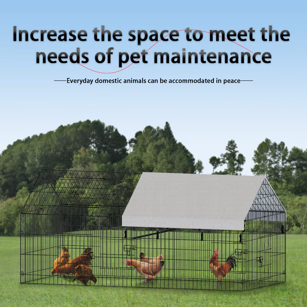 Pointed Wire Chicken Coop For Poultry Breeding - view 3