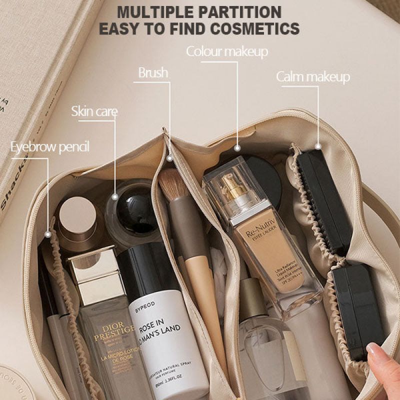 Travel Cosmetic Bag Large Capacity Multifunction Travel Cosmetic Bag Women Toiletries Organizer Female Storage Make Up - view 5