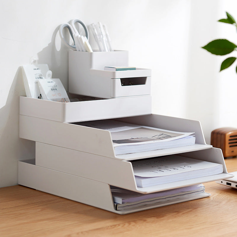 Multi-layered Office Desk File Organizer - view 2