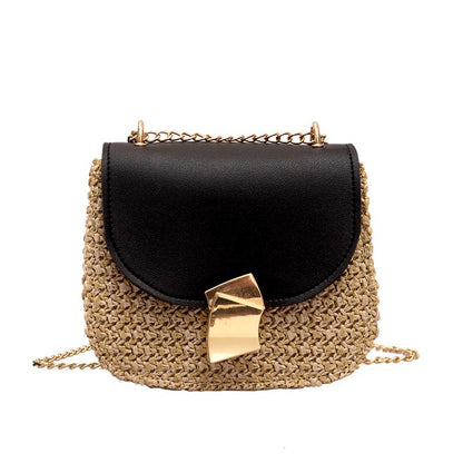 Straw Crossbody Bag - view 5