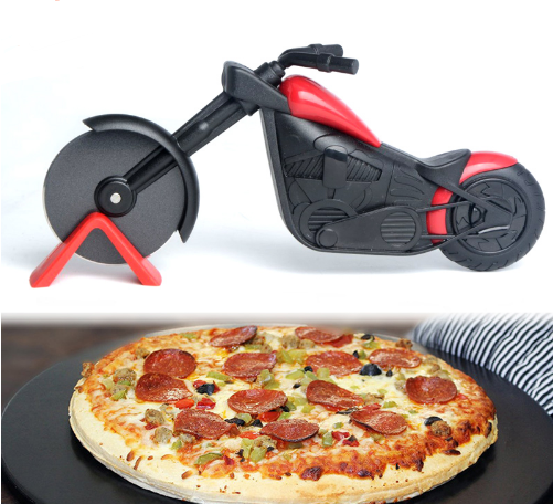 Motorcycle Stainless Steel Pizza Cutter - view 4