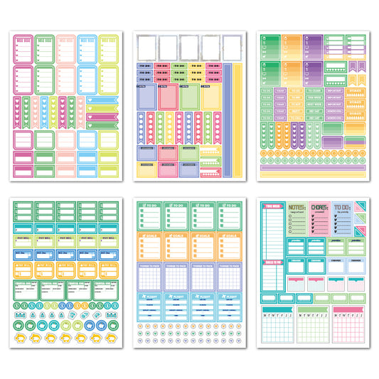 Planner Stickers Set Seasonal Monthly - view 2