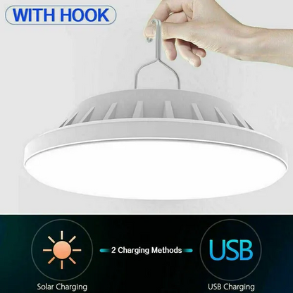 Rechargeable 60 LED Outdoor Camping Tent Light USB & Solar Lantern Hiking Lamp - view 4