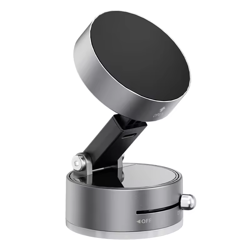 360° Magnetic Phone Mount-Foldable, Anti-Slip, SuperStrong For Car, Desk & Travel Car Phone Mount Car Interiorset