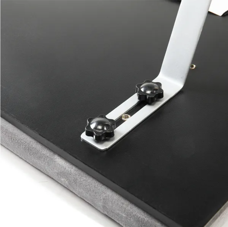 Cat Perch Window Mounted Shelf Bed With Velvet Cushion For Rest, Black Gray XH - view 3