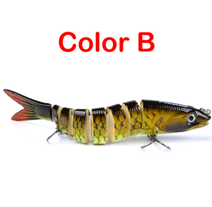 Pike Fishing Lures Artificial Multi Jointed Sections Hard Bait Trolling Pike Carp Fishing Tools - view 8