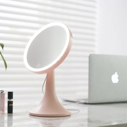 Round LED makeup mirror - view 4
