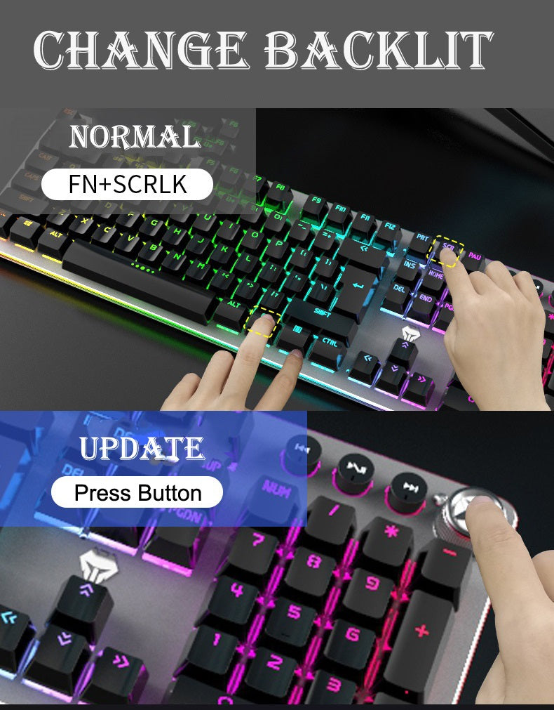 Wolftu G900 mechanical keyboard - view 2