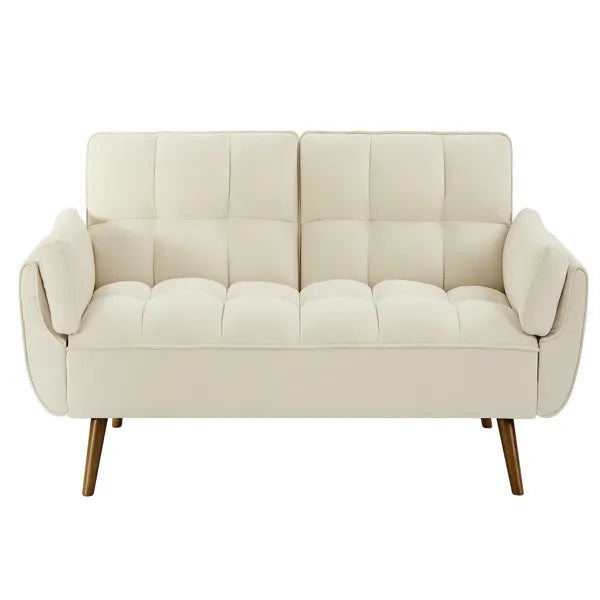 New Design Linen Sofa Furniture Adjustable Backrest Easily Assembled Reclinerst-BEIGE - view 3