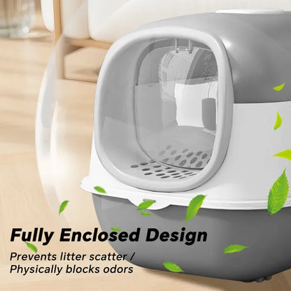Cat Litter Box With Lid - view 5