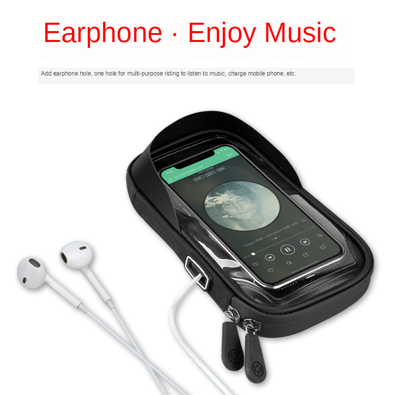 Mountain Bike Card Bag Touch Screen Phone Holder - view 2