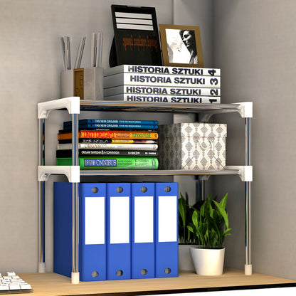 Microwave Shelf Rack Kitchen Shelf Spice Organizer Kitchen Storage Rack Bathroom Organizer Shelf Book Shoes Shelve - view 2