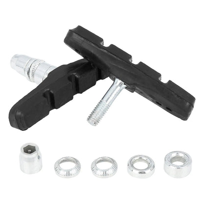 5 Pairs High Grade Cycling Bicycle Bike V Brake Pads 70mm Shoes Pads Black - view 7