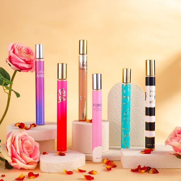 6pcs Women's Eau De Parfum Travel Set - Long-Lasting, Refreshing Fragrance In 6 Unique Scents - Ideal For Daily Use - view 3