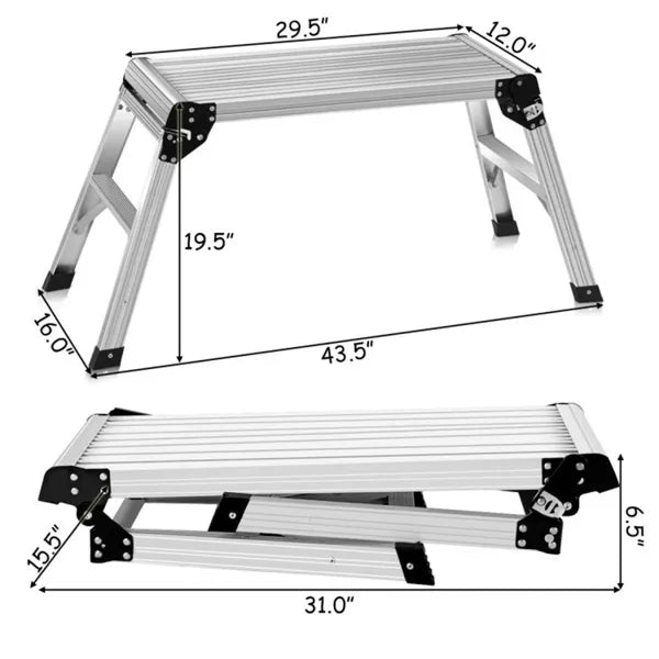 Folding Step Stool with Anti Slip Pad - view 4
