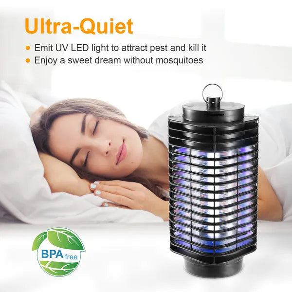 Electric Bug Zapper UV Light Flying Zapper Insect Killer Lamps Pest Mosquito Fly Trap Catcher - view 3