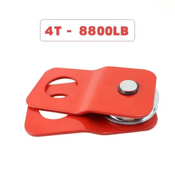 4 Ton Heavy Duty Winch Pully Block - Front-Mounted Towing & Winch With Steel/Synthetic Rope Compatible For Trucks - view 4