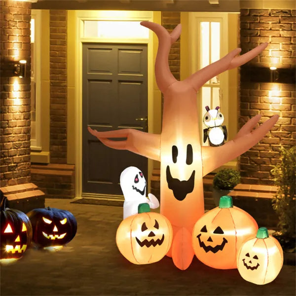 8-foot Halloween Inflatable Pumpkin - view 4