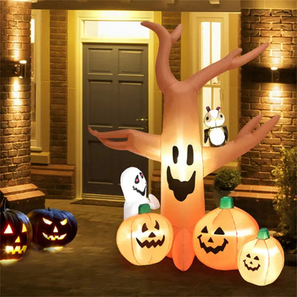 8-foot Halloween Inflatable Pumpkin - view 4