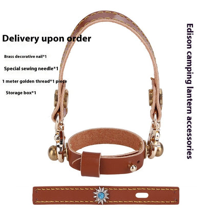Camping Lantern Leather Hang Rope 3-piece Suit For Beibang Edison Camping Lantern - view 7