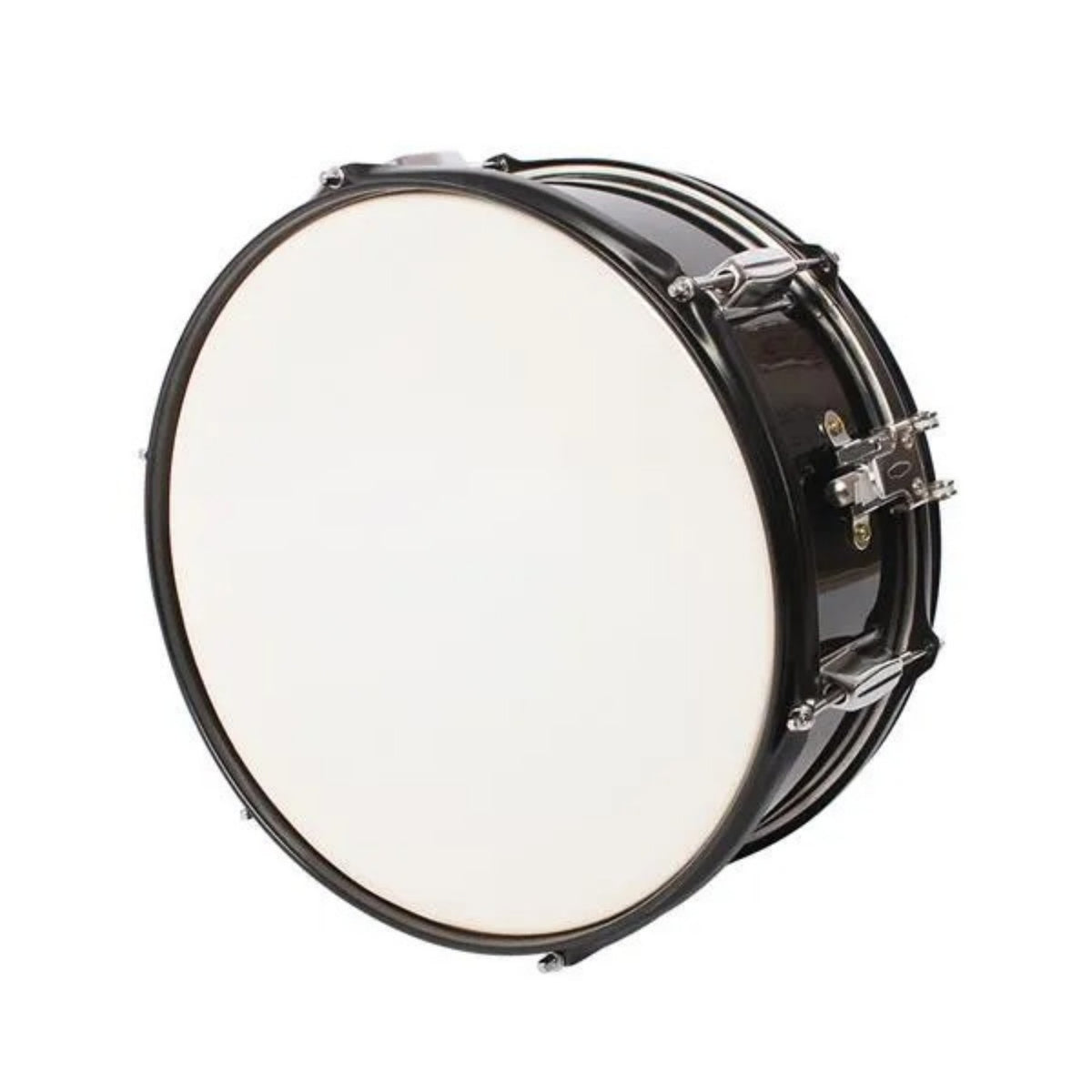14 X 5.5 Inches Professional Marching Snare Drum & Drum Stick & Strap & Wrench Kit Black - view 4