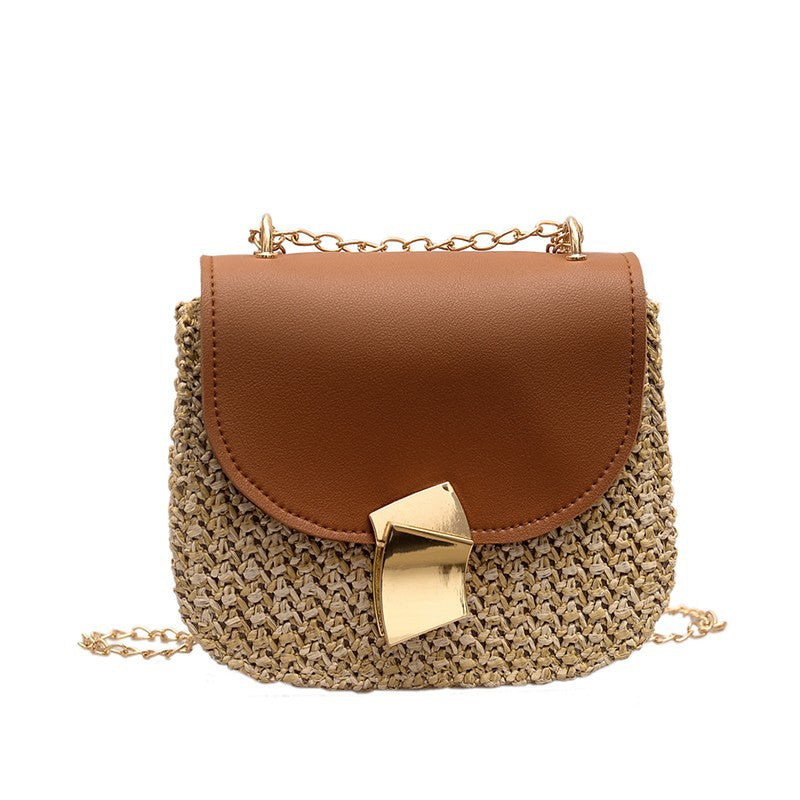 Straw Crossbody Bag - view 6