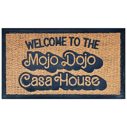 Funny Coir Doormat Hello There Welcome Front Porch Decor Doormat For The Entrance Way Outdoor With Heavy-Duty Non Slip